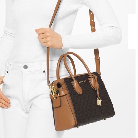 Handbags - NWOT- Michael Kors Mercer belted small Satchel